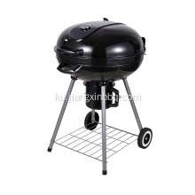 22,5 Inch Charcoal Kettle Barbecue Grill Black